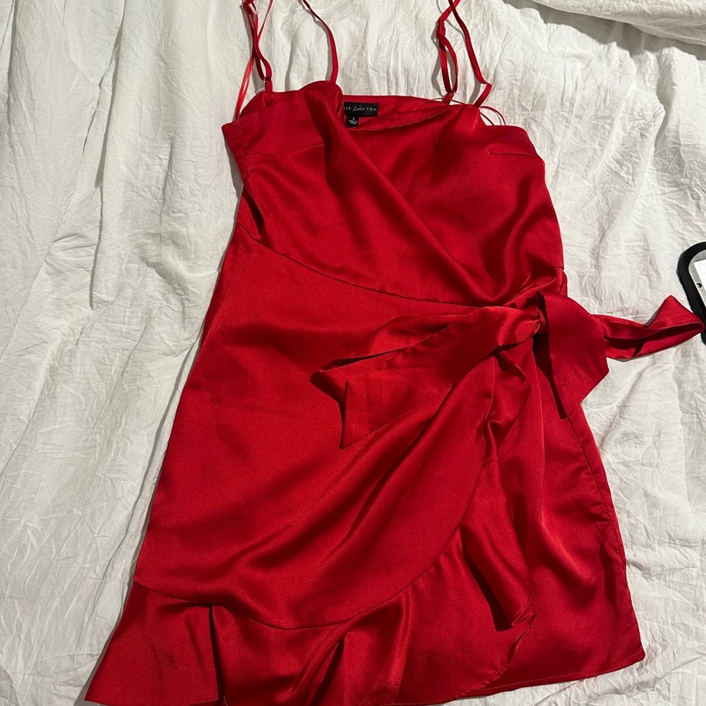 Red a love like you dress. Size small.